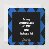 ヴィンテージ カー バースデー インビテ 招待状 (裏面)