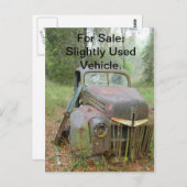 ヴィンテージ カー 611  ポストカード  販売中 (正面/裏面)
