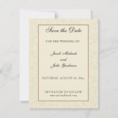 ヴィンテージ・カ結婚トリックの宗教的な救い セーブザデート (裏面)