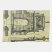 ヴィンテージ ガーデン ゲート アーチ, ルネサンス建築 キッチンタオル (横)