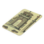 ヴィンテージ ガーデン ゲート アーチ, ルネサンス建築 マグネット (左側)