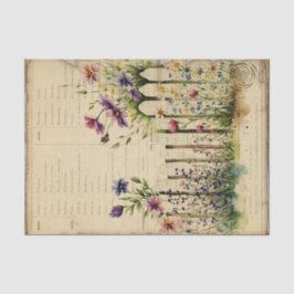 ヴィンテージ・ガーデン・ジャーナル 薄葉紙