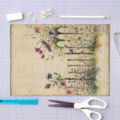 ヴィンテージ・ガーデン・ジャーナル 薄葉紙 (クラフト)