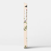 ヴィンテージ・ガーデン・ツリー、鳥フローラ・シームレス・パターン Case-Mate iPhoneケース (裏面 / 左)