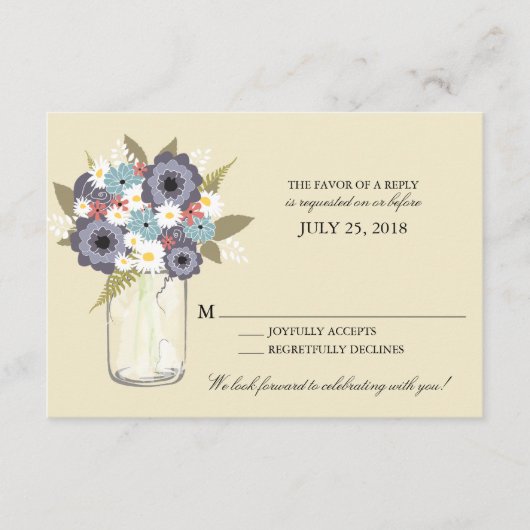 ヴィンテージ ガーデン メイソンジャー | RSVP (正面)