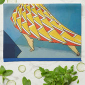 ヴィンテージ キッチンタオル (折り畳み)