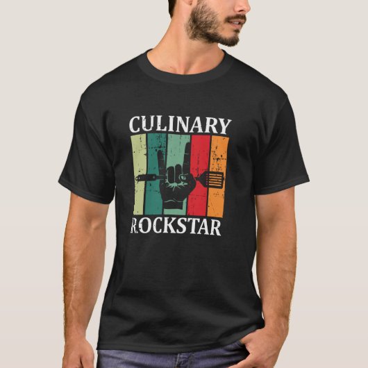 ヴィンテージ キッチン ロックスター Tシャツ (正面)