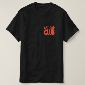 ヴィンテージ・キャットダッド・クラブ ネコと一緒が最高 Tシャツ