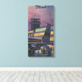 ヴィンテージ キャンバスプリント (インサイチュ (ウッドフロア))