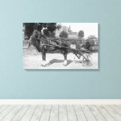 ヴィンテージ キャンバスプリント (インサイチュ (ウッドフロア))