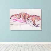 ヴィンテージ キャンバスプリント (インサイチュ (ウッドフロア))