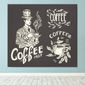 ヴィンテージ キャンバスプリント (インサイチュ (ウッドフロア))