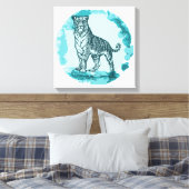 ヴィンテージ キャンバスプリント (インサイチュ (寝室))