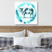 ヴィンテージ キャンバスプリント (インサイチュ (寝室))