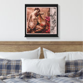 ヴィンテージ キャンバスプリント (インサイチュ (寝室))