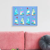 ヴィンテージ キャンバスプリント (インサイチュ (リビング))