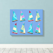 ヴィンテージ キャンバスプリント (インサイチュ (ウッドフロア))