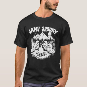 ヴィンテージ キャンプ スプーキー サマーウィーン サマー ハロウィン ク Tシャツ