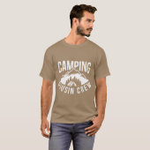 ヴィンテージ キャンプ 従兄弟 クルー Tシャツ (正面フル)