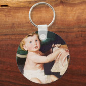 ヴィンテージ キュート 幼児 衣類整理ダンスで遊ぶ キーホルダー (正面)