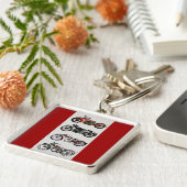 ヴィンテージ キーホルダー (側面)