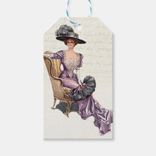 ヴィンテージ ギフトタグ (正面)