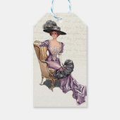 ヴィンテージ ギフトタグ (裏面)