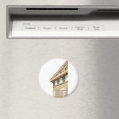 ヴィンテージ ギリシャ建築、アテナの神殿 マグネット (インサイチュ (食洗機))