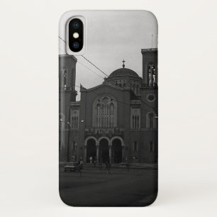 ヴィンテージ ギリシャ アテネ パナギア ゴルゴエピコオス教会 iPhone X ケース