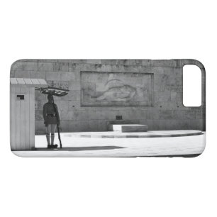 ヴィンテージ ギリシャ アテネ 無名戦士の墓 iPhone 8 PLUS/7 PLUSケース