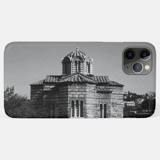 ヴィンテージ ギリシャ アテネ 聖使徒教会 Case-Mate iPhoneケース (裏面(横))
