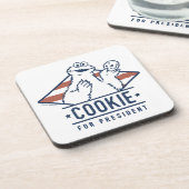 ヴィンテージ・クッキーの怪獣大統領 コースター (左側)