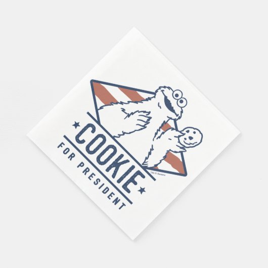 ヴィンテージ・クッキーの怪獣大統領 スタンダードランチョンナプキン (角)