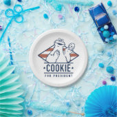 ヴィンテージ・クッキーの怪獣大統領 ペーパープレート (パーティー)