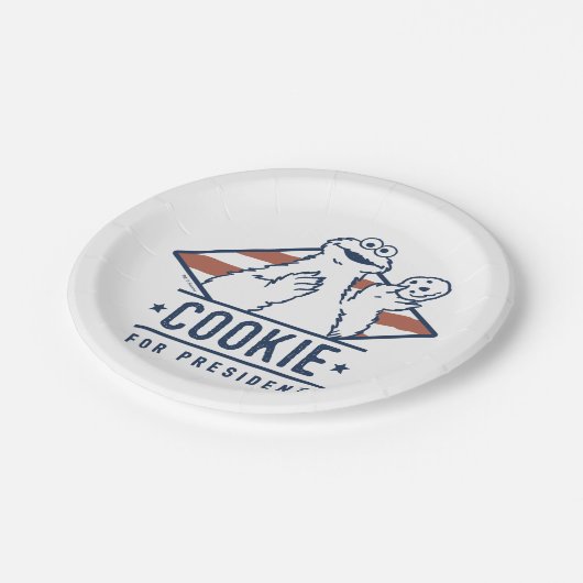ヴィンテージ・クッキーの怪獣大統領 ペーパープレート (アングル)