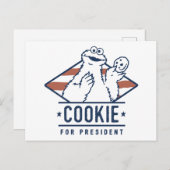 ヴィンテージ・クッキーの怪獣大統領 ポストカード (正面/裏面)