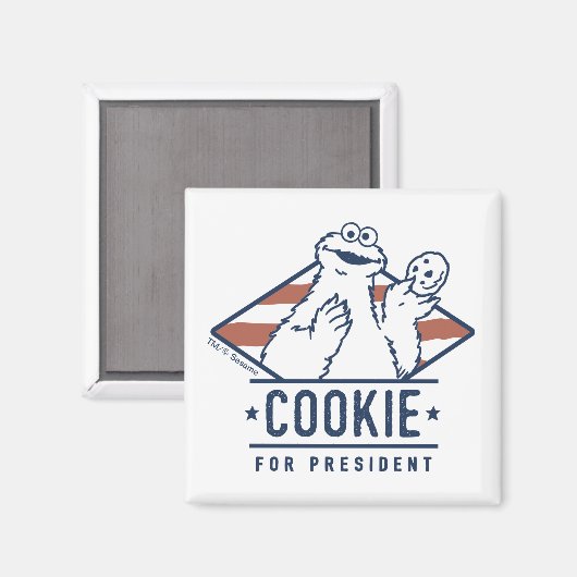 ヴィンテージ・クッキーの怪獣大統領 マグネット (正面/裏面)