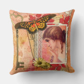 ヴィンテージ クッション (裏面)