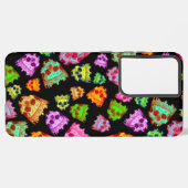 ヴィンテージ クラウン スカル SAMSUNG GALAXYケース (左側面)