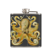 ヴィンテージ・クラケン、タコ・ガモチョニア、エルンスト・ヘイケル フラスク (裏面)