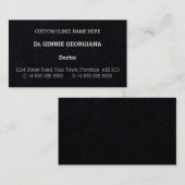 ヴィンテージ、クラシックおよびビジネス伝統的・カード 名刺 (正面/裏面)