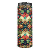 ヴィンテージ/クラシックカラフルクリスマス タンブラー (裏面)