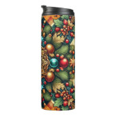 ヴィンテージ/クラシックカラフルクリスマス タンブラー (回転右)