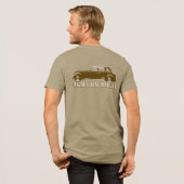 ヴィンテージ クラシックカー Tシャツ (フル背面)