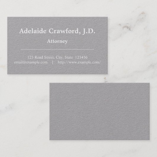 ヴィンテージ、クラシックスタイルプロフェッショナル名刺 名刺 (正面/裏面)