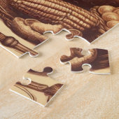 ヴィンテージ/クラシックハッピーサンクスギビング ジグソーパズル (側面)