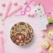 ヴィンテージ/クラシックハッピーサンクスギビング ペーパーボウル (パーティー)