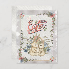ヴィンテージ クラシック  イースター デー  ホリデー カード