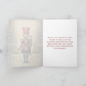 ヴィンテージ クラシック ウッド ナッツクラッカー オーダーメイド クリスマス (内部)