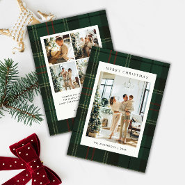 ヴィンテージ クラシック グリーン プリント 5 写真 クリスマス